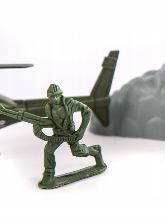 DUŻY ZESTAW BAZA WOJSKO ARMIA ŻOŁNIERZYKI FIGURKI