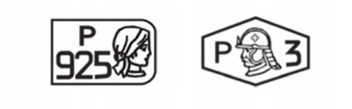 Krzyżyk Srebrny z JEZUSEM zawieszka KRZYŻ z wizerunkiem 925