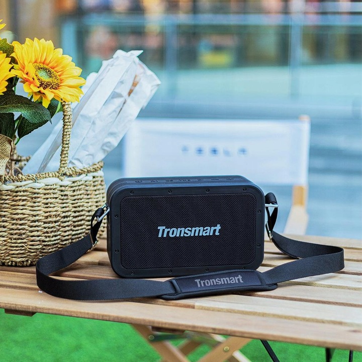 BLUETOOTH ODTWARZACZ AUDIO POWERBANK IPX6 Tronsmart Force MAX czarny 80 W