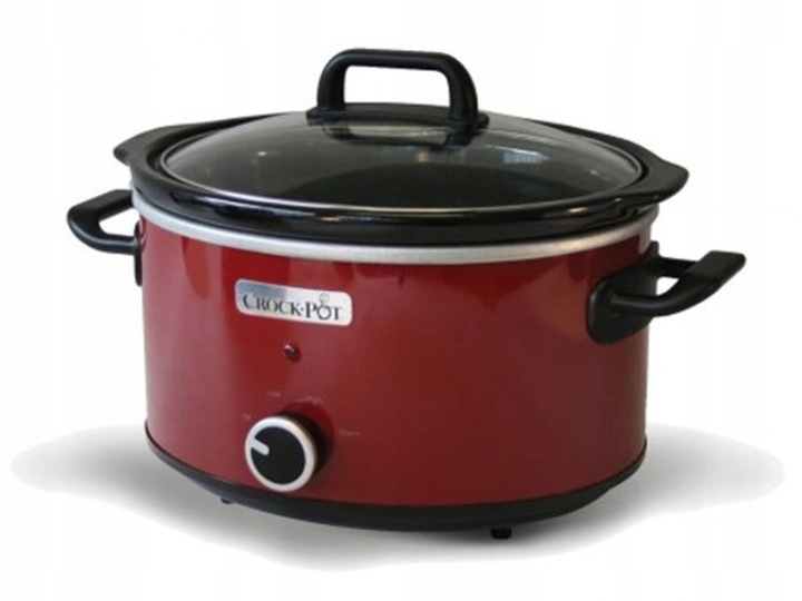 Wolnowar Crock-Pot SCV400RD-050 3,5 l czerwony 210 W