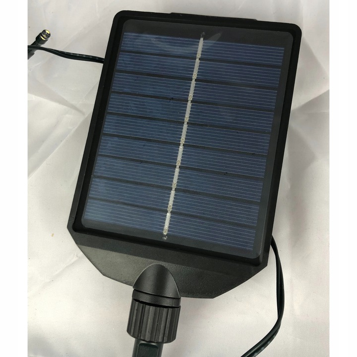 Lampki choinkowe 2w1 SOLARNE + AKUMULATOR 240 LED ciepłe 13 programów 11m