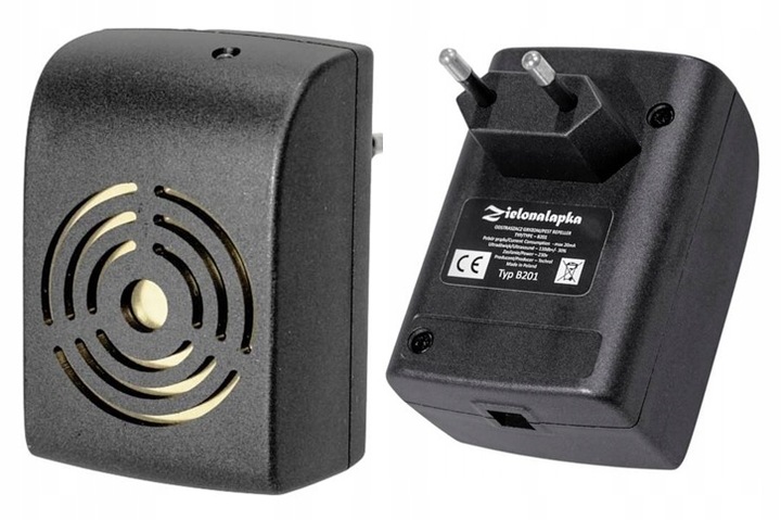 Odstraszacz domowy 230V przeciw insektom i gryzoniom, zmienna częstotliwość