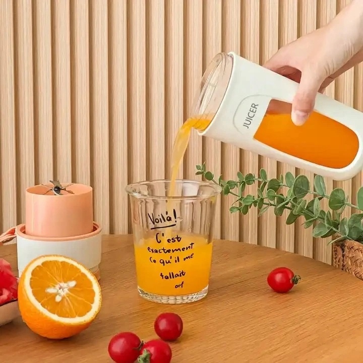 BEZPRZEWODOWY PRZENOŚNY BLENDER TURYSTYCZNY 360ML- Prezent Dla Taty
