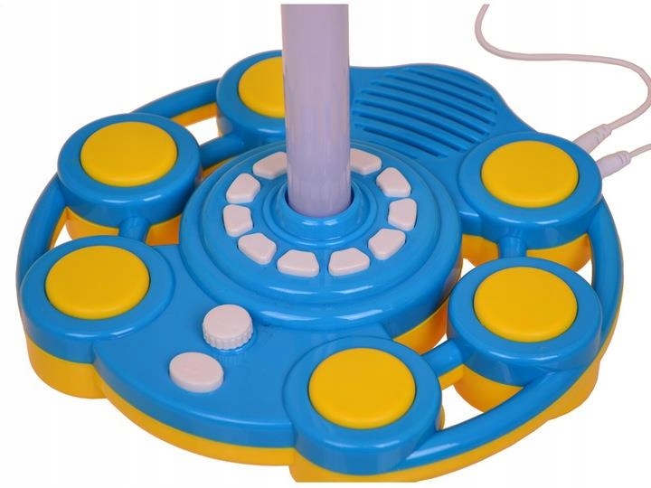 MIKROFON STOJĄCY DLA DZIECI ZE STATYWEM KARAOKE MP3 GŁOŚNIK