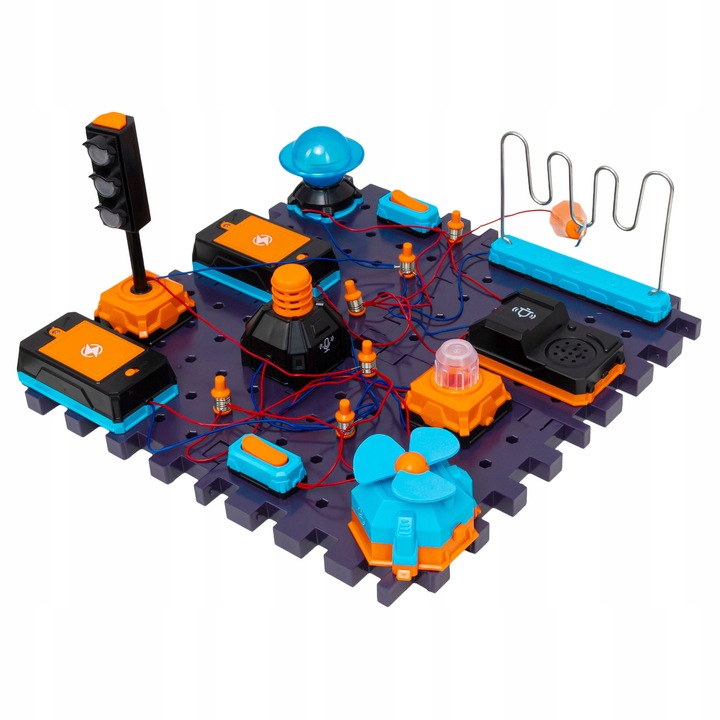 NAUKOWIEC LABORATORIUM ELEKTRONIKI DLA DZIECI ZESTAW EDUKACYJNY DLA DZIECI