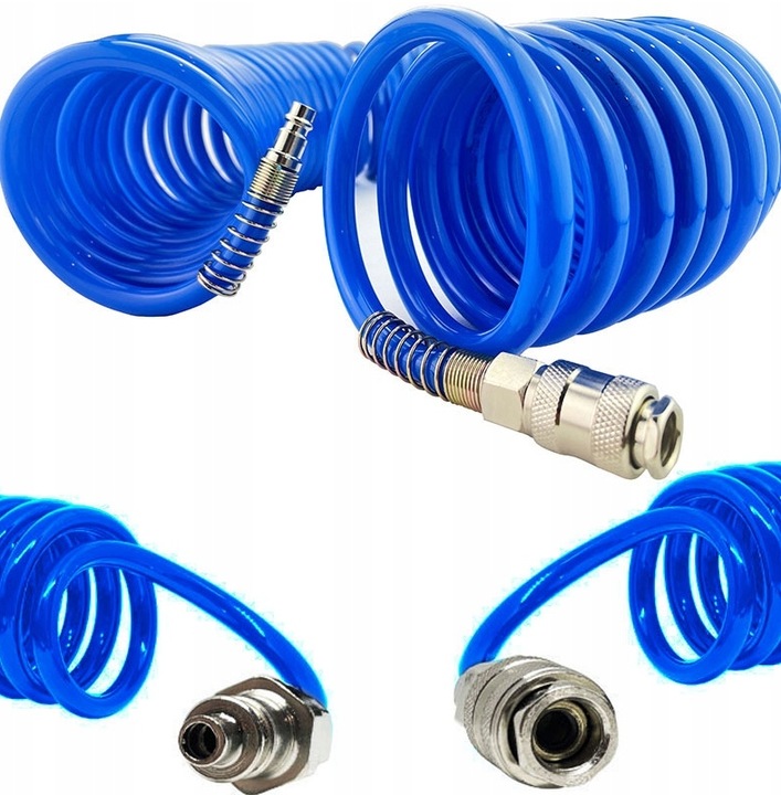 Wąż Spiralny Poliuretanowy 8x12 mm - 10 m