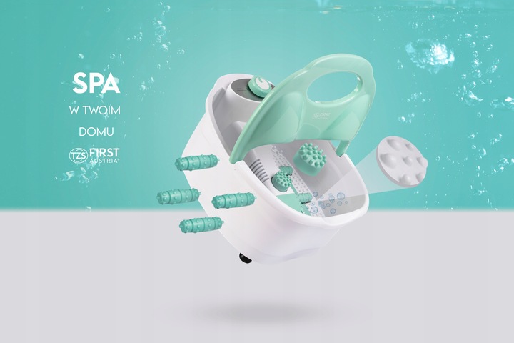 Masażer do stóp wodny DOMOWE SPA FIRST AUSTRIA