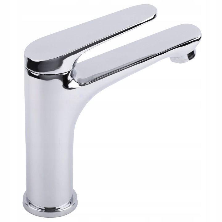 Bateria umywalkowa stojąca chrom srebrna łazienkowa kran do umywalki YOKA