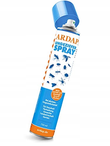 Spray Ardap zwalczanie robactwa i much Quiko 0,75l