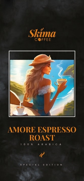 Kawa ziarnista 1kg AMORE ESPRESSO ROAST(SPECIAL EDITION) do ekspresu+GRATIS