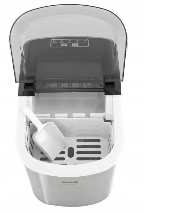 Kostkarka do lodu Vivax IM-122T srebrny/szary 240 W HIT NA LATO 2024