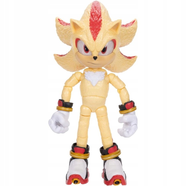Sonic the hedgehog 3 Figurka Super Shadow 13cm Jakks Szybki jak błyskawica