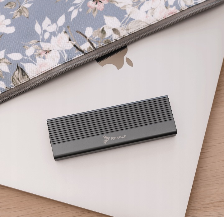 Obudowa na dysk SSD NVME PCIe M.2 USB-C 3.2 GEN2 Adapter Kieszeń M2 Reagle