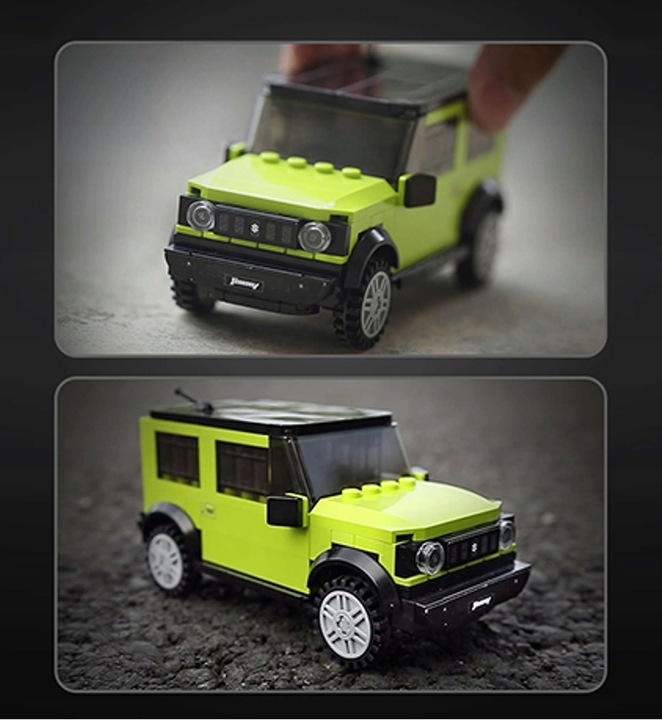 CADA KLOCKI KONSTRUKCYJNE AUTO MODEL SUZUKI JIMNY 1:24 SAMOCHÓD 192 EL.