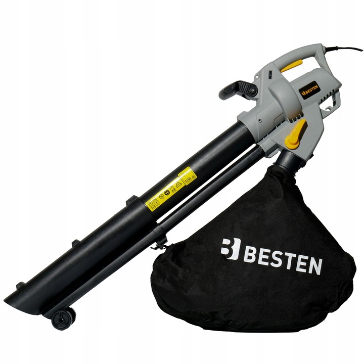 DMUCHAWA DO LIŚCI ELEKTRYCZNA OGRODOWA ODKURZACZ ROZDRABNIACZ 3W1 3500W