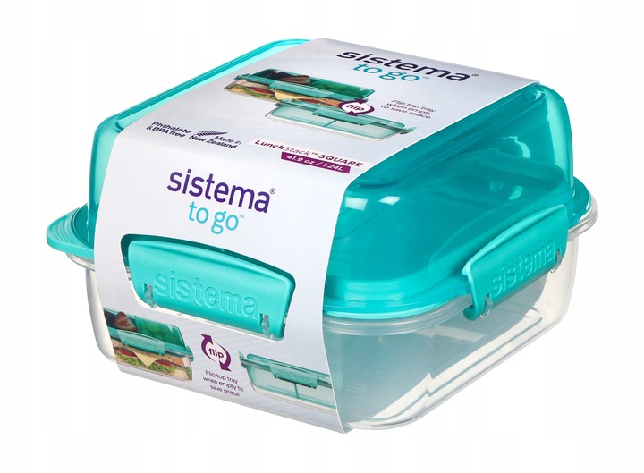 Sistema lunchbox składany lunch stack to-go 1240ml