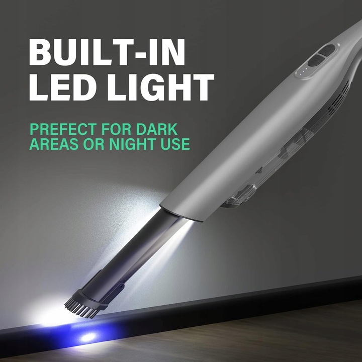 Odkurzacz Akumulatorowy do Samochodu / Domu / Zwierząt