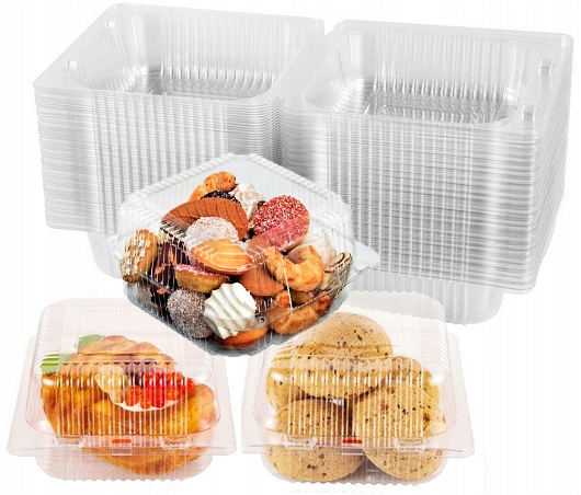 POJEMNIKI ALI25C NA CIASTO OPAKOWANIE CUKIERNICZE 50SZT 164 /148 /82