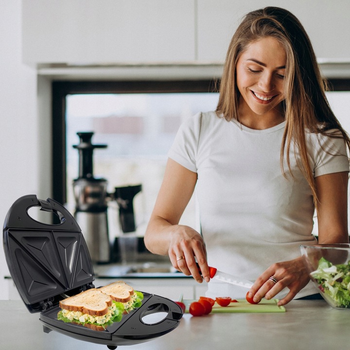 TOSTER OPIEKACZ DO KANAPEK TOSTÓW SANDWICH MOCNY