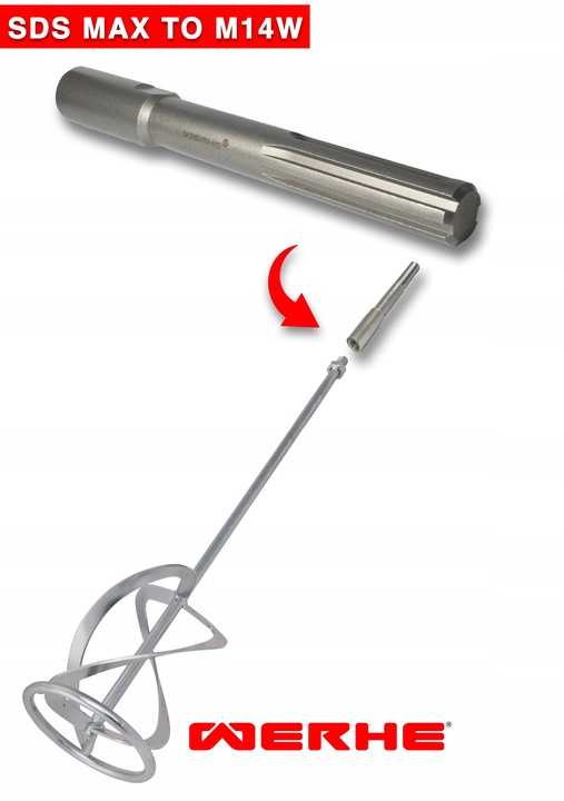 Adapter SDS MAX Do M14 W wewnętrzny Werhe