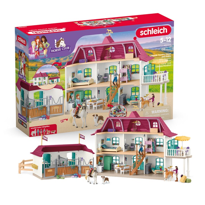 Schleich Lakeside Country House and Stable