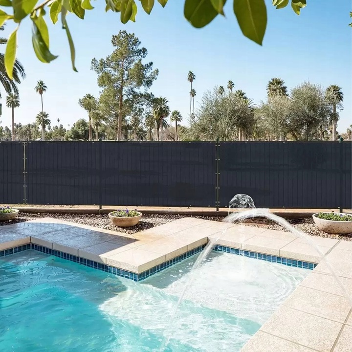 SIATKA CENIUJĄCA NA PŁOT 1,5X25M MASKUJĄCA GRAFIT