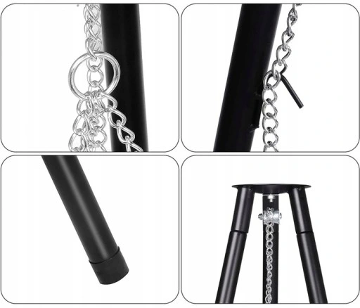 GRILL WISZĄCY OGRODOWY REGUL TRÓJNÓG PALENISKO 3W1