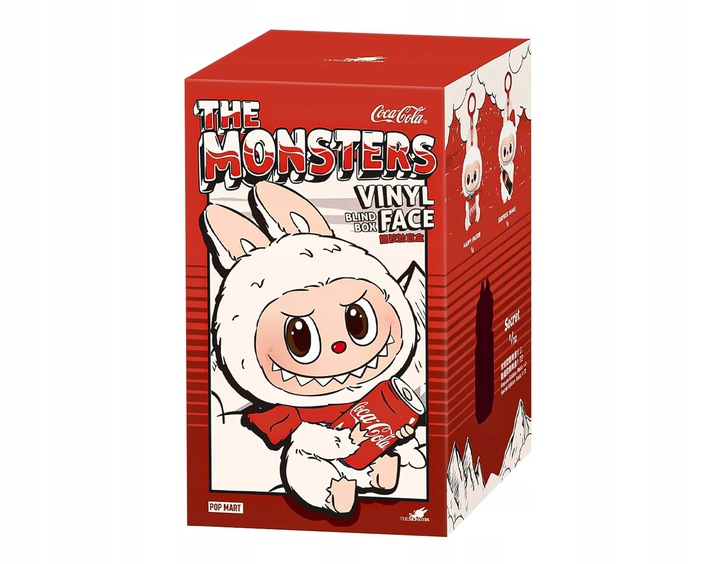 ORYGINALNE Pop Mart Labubu - The Monsters Coca Cola Series Vinyl Face