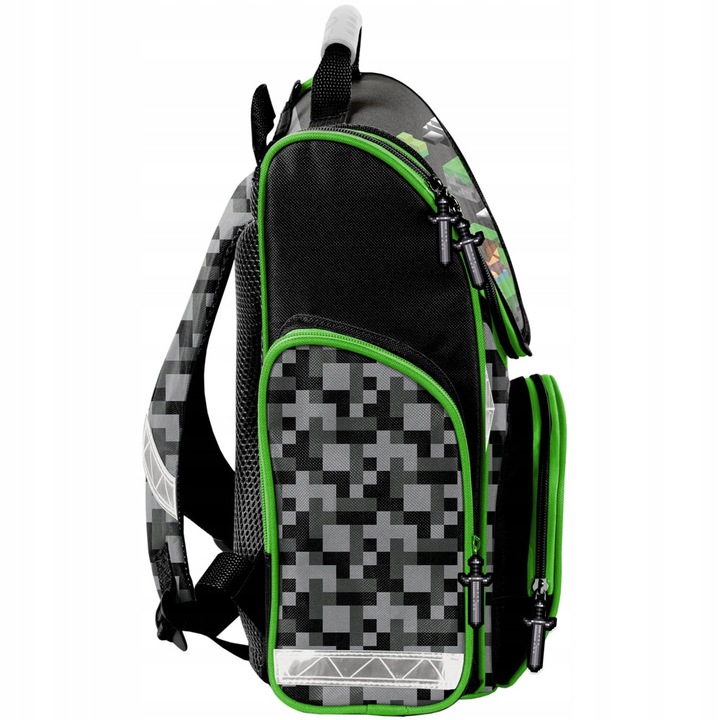 TORNISTER PLECAK SZKOLNY GAMER DO 1 KLASY PIKSELE PIÓRNIK WOREK
