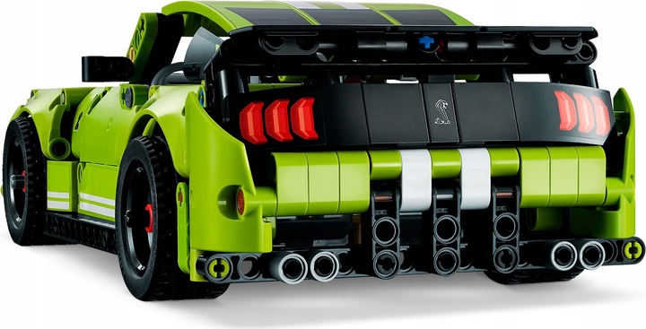 LEGO TECHNICS Samochód Ford Mustang Shelby + 2x silnik Pull&Back