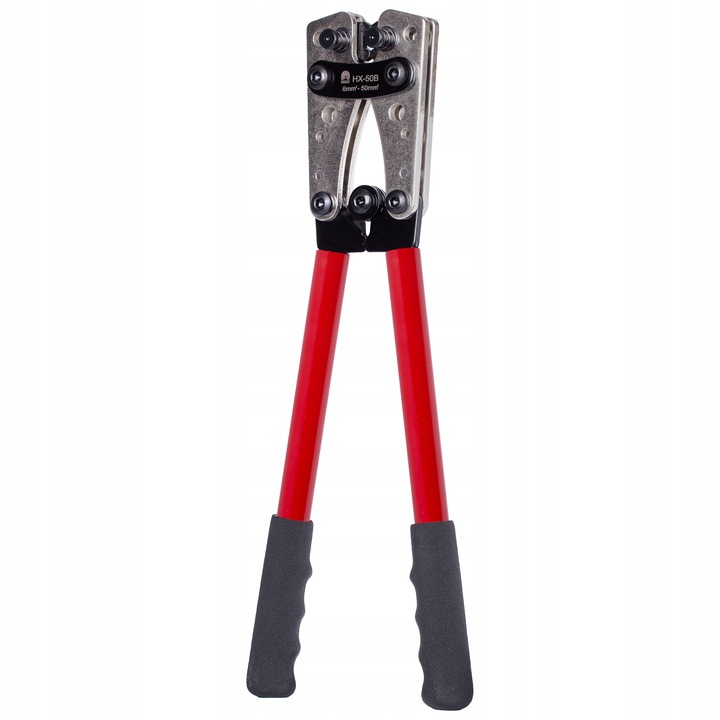 Zaciskarka do Końcówek Praska do Kabli Konektorów Tulejek 6-50mm2 HEX NEKU