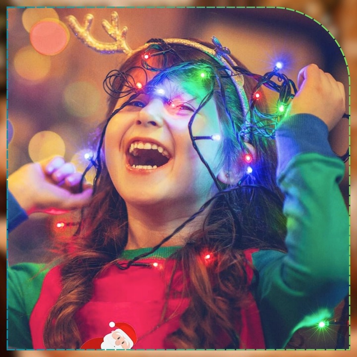 LAMPKI CHOINKOWE 1000 LED ZEWNĘTRZNE WEWNĘTRZNE MULTIKOLOR ŚWIĄTECZNE 70m