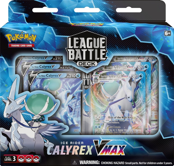 Ice Rider Calyrex VMAX League Battle Deck karty