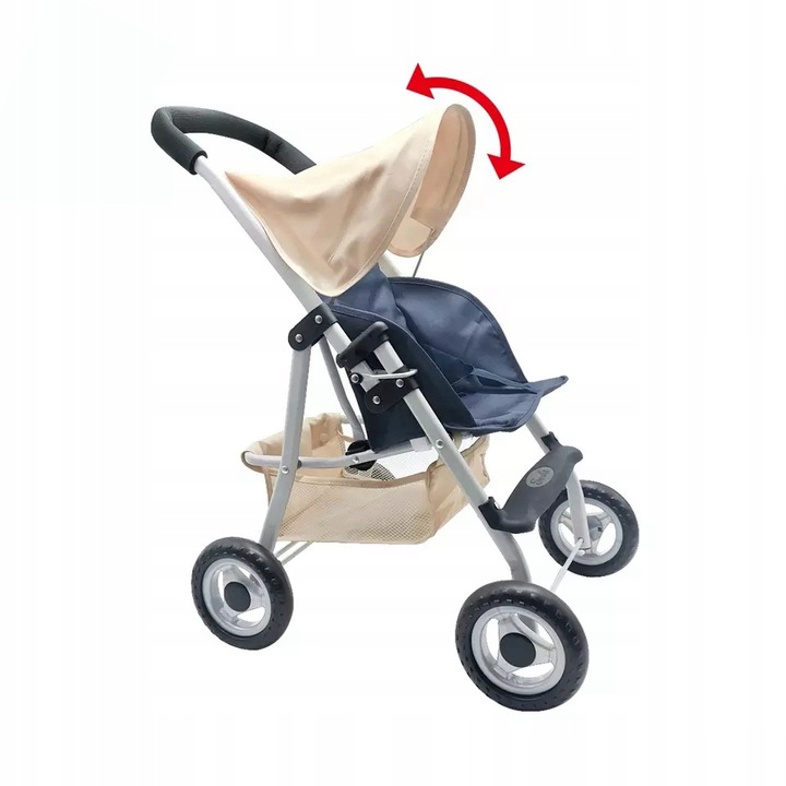 Wózek spacerówka dla lalki Super Lekki