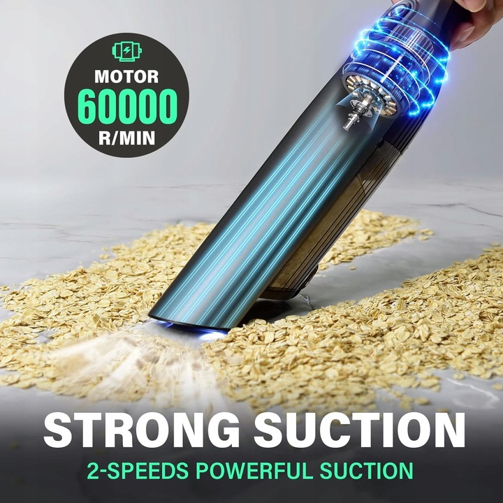 Odkurzacz Akumulatorowy do Samochodu / Domu / Zwierząt