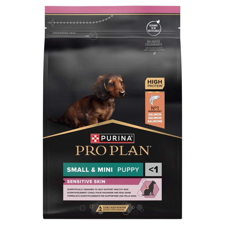 PRO PLAN SMALL & MINI ŁOSOŚ PUPPY 3KG