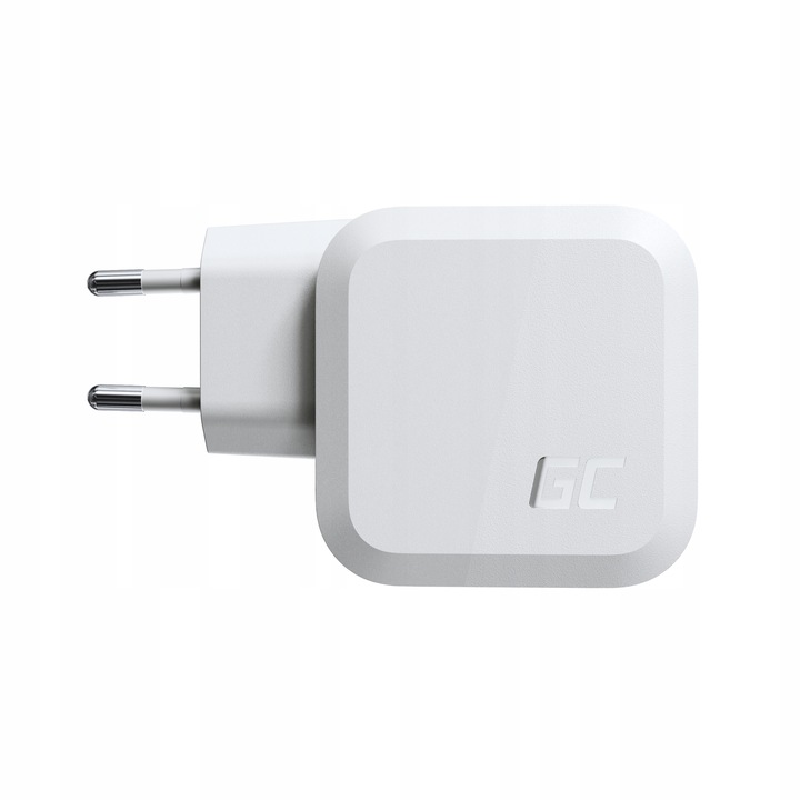 Biała Ładowarka GC Power GaN 65W - 2x USB-C PowerDelivery 1x USB-A QC 3.0