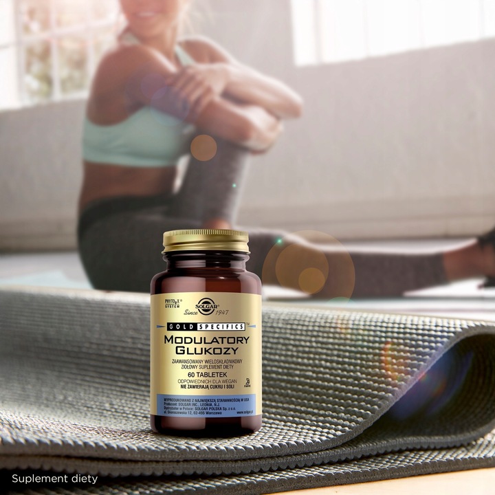 Suplement diety Solgar MODULATORY GLUKOZY w tabletkach 60 tabletek