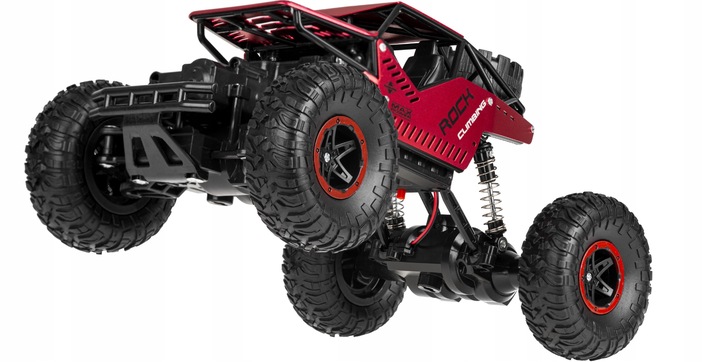 DUŻY SAMOCHÓD ZDALNIE STEROWANY AUTO RC METAL TERENOWY 1:16 PILOT NAPĘD 4X4