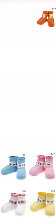 SKARPETKI NIEMOWLĘCE BAWEŁNIANE 0-3 MSC.