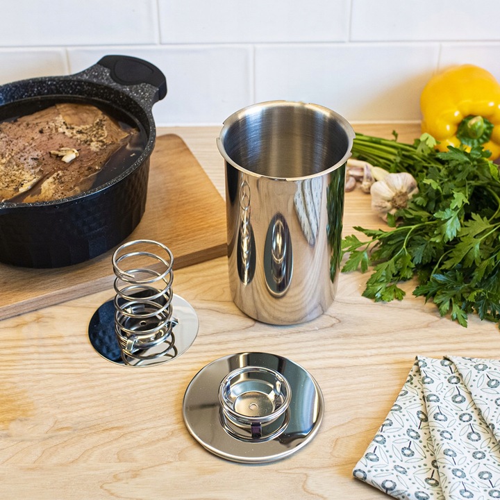 Szynkowar 1,5kg ZESTAW worki termometr Browin