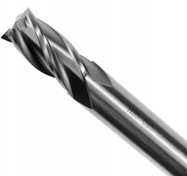 Frez NFPa palcowy fi 12 mm HSSCo kobalt DIN 844