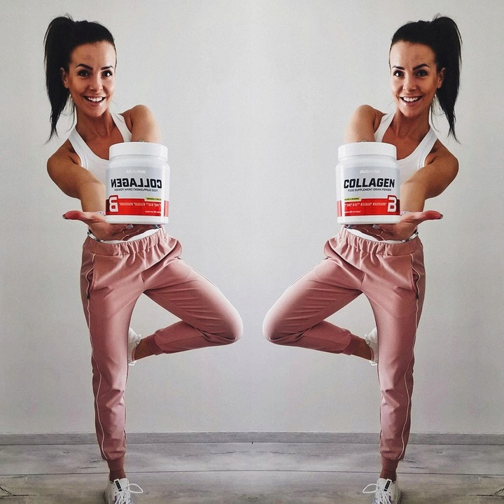 BioTech Collagen 300g Lemonade Kolagen Kwas Hialuronowy Witamina C