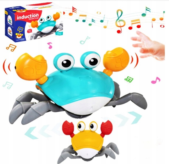 TAŃCZĄCY UCIEKAJĄCY PEŁZAJĄCY KRAB DO RACZKOWANIA DŹWIĘK