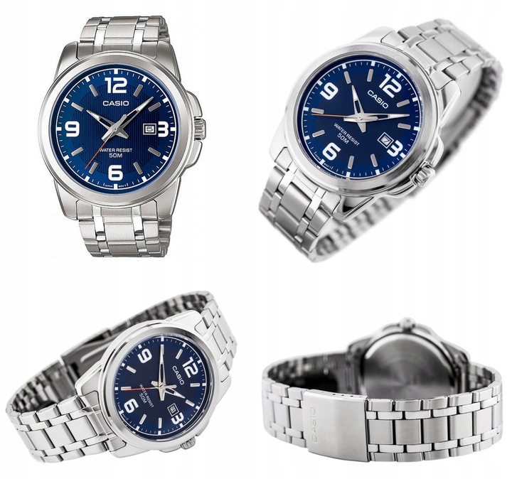 ZEGAREK MĘSKI CASIO REAGAN datownik cyfry +BOX +GRAWER