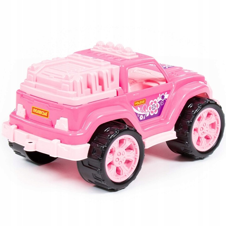Samochód terenowy Jeep legion 38cm AUTO RÓŻOWY