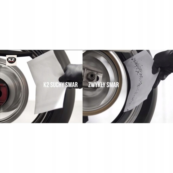 Suchy smar do łańcuchów Road spray K2 400 ml