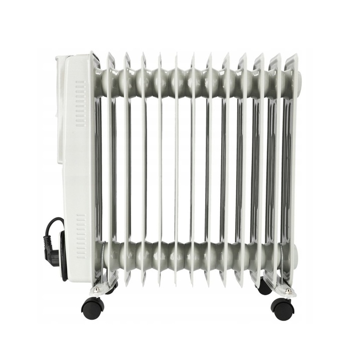 GRZEJNIK ELEKTRYCZNY 2500W OLEJOWY 11 ŻEBEREK TERMOSTAT ŻEBERKOWY OLEJAK