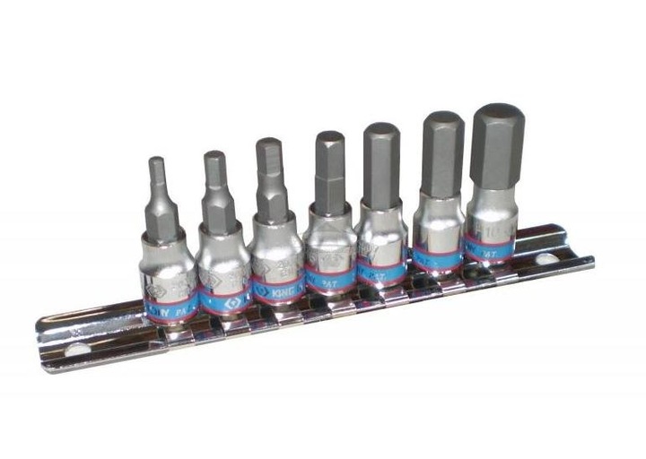 Zestaw kluczy nasadowych King Tony 2127PR