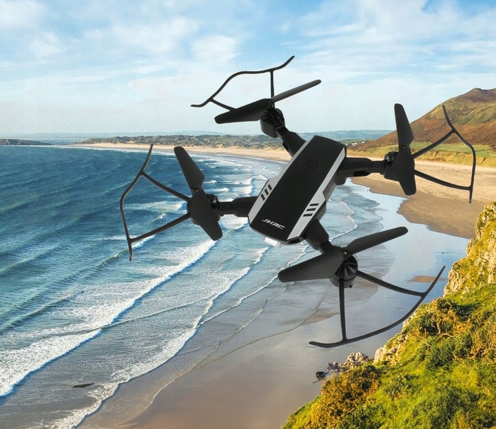 DRON KAMERA WIFI na Żywo ZAWIS POWRÓT ANDROID iOS 30MIN 2x Aku +GOGLE VR A